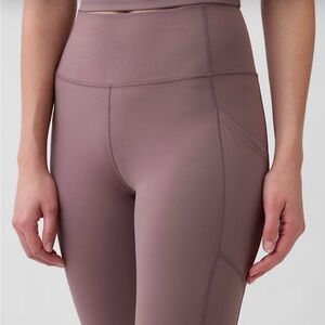 Yogalicious Dusty Mauve High-Waist Leggings